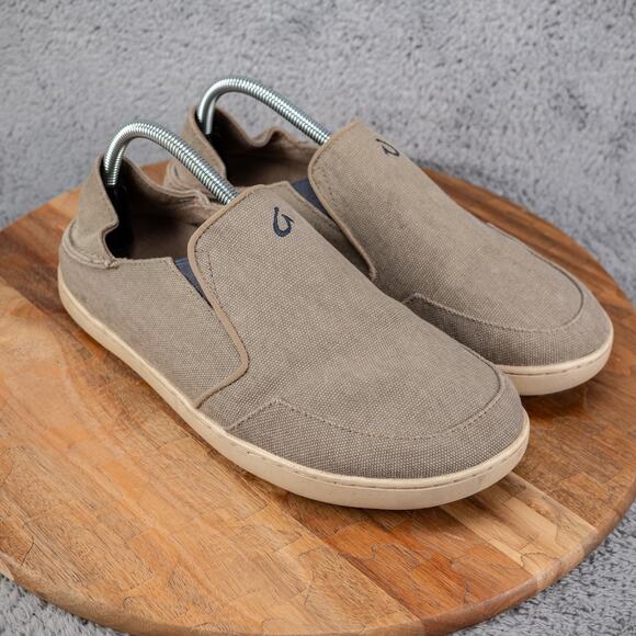 Olukai Other - Men's Olukai Nohea Lole Gray Slip On Shoes Size 9 Casual